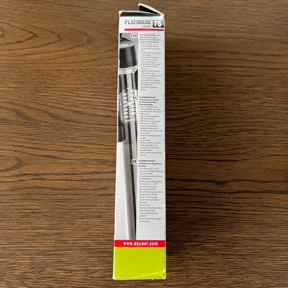 Aquael Platinium 75 Aquarium Heater 75W Electronic 9-20 Gal 68-94F Freshwater - Picture 4 of 4